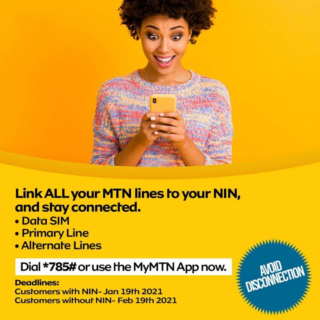 How to link all your MTN lines to your NIN