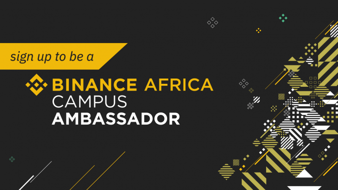 Apply to become a Binance Africa campus ambassador : Earn while you study