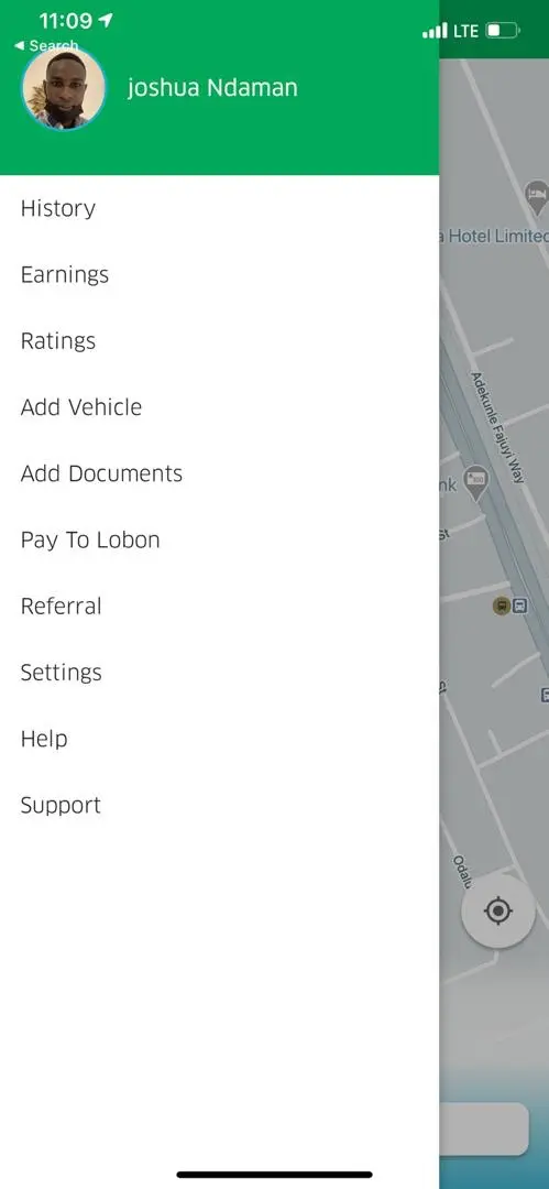Sign up as a Lobon driver