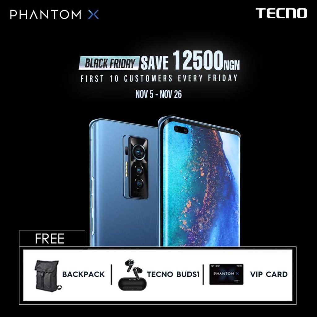 TECNO PHANTOM X Black Friday flash sale 