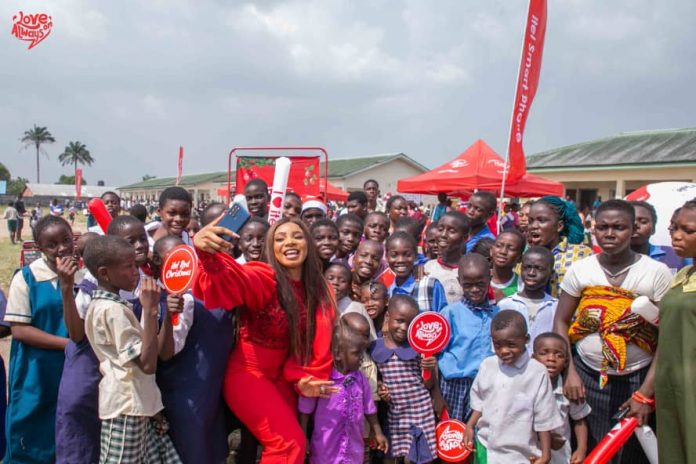 Queen Mercy Atang and itel partnership