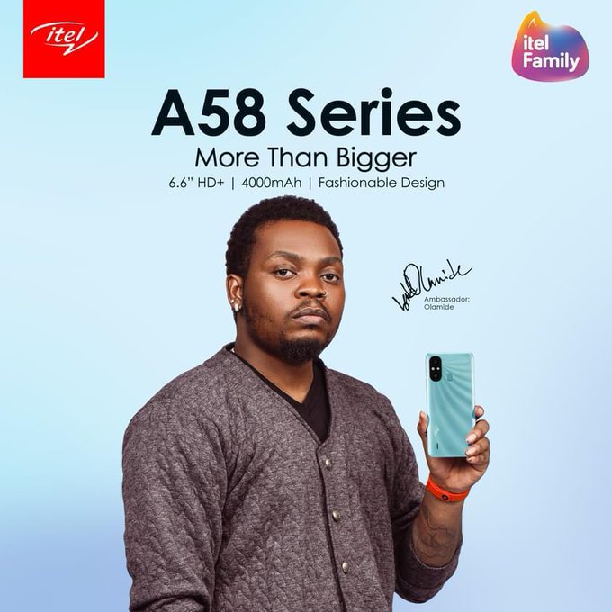 itel Launches A58 Smartphone Series