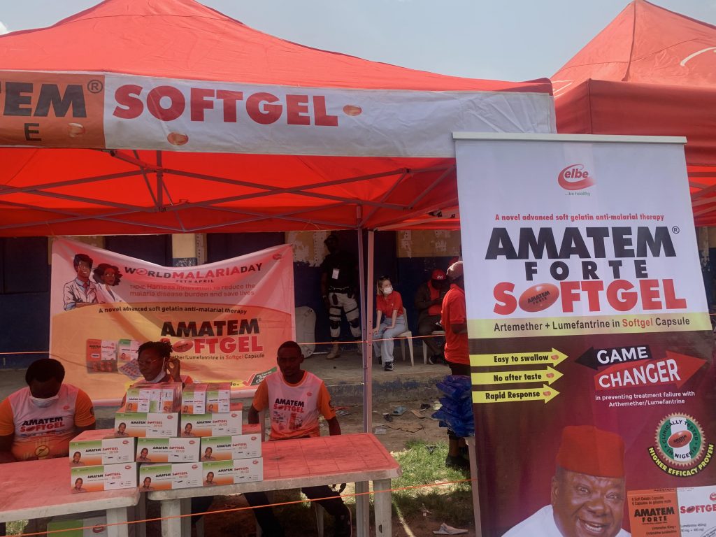 Amatem Softgel distribute relief materials