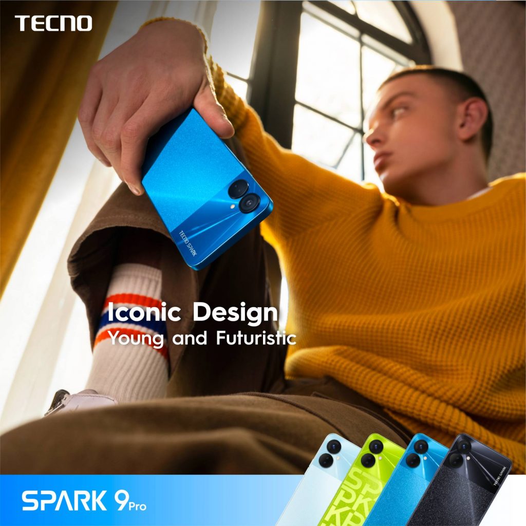 TECNO SPARK 9 Pro iconic design