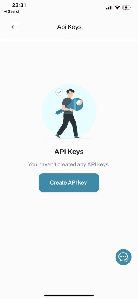 Obiex finance api keys