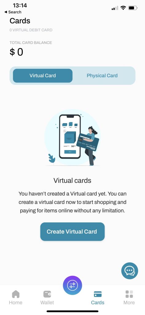 How to Create Virtual Dollar Cards on Obiex Finance