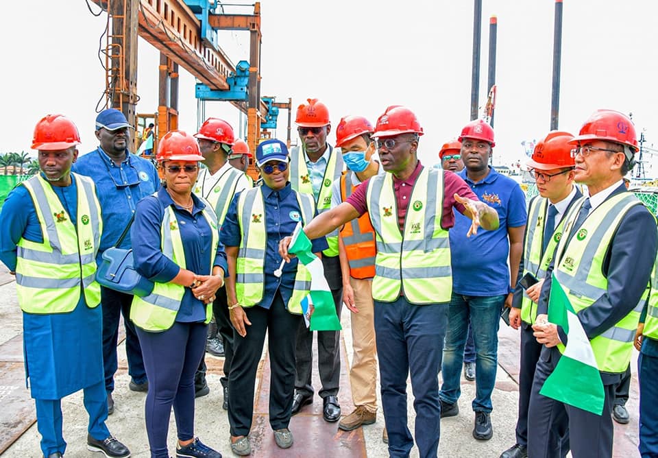 Snawol Olu celebrates as Lagos Blue Rail Line Nears Completion