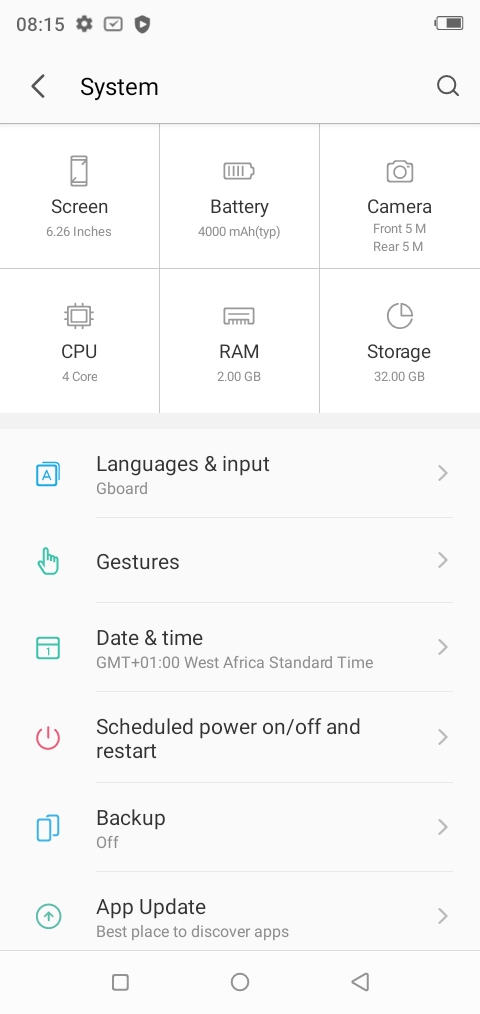 itel A58 Lite Performance