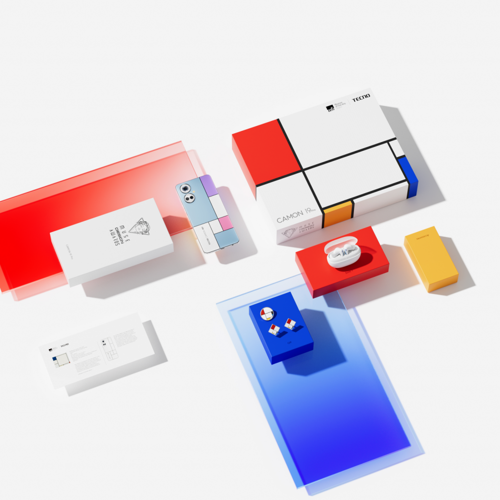 TECNO CAMON 19 Pro Mondrian Edition Gift Set