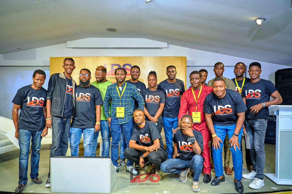 Volunteers at 6th edition of Lagos Digital Summit