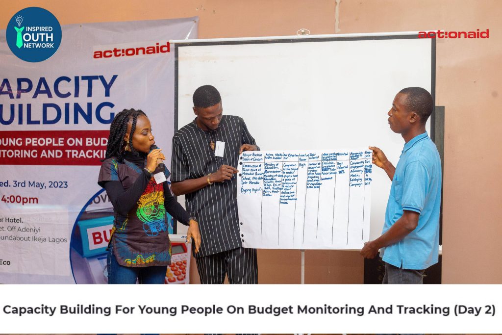 Breakout Session at the Budget Monitoring and Tracking in Lagos