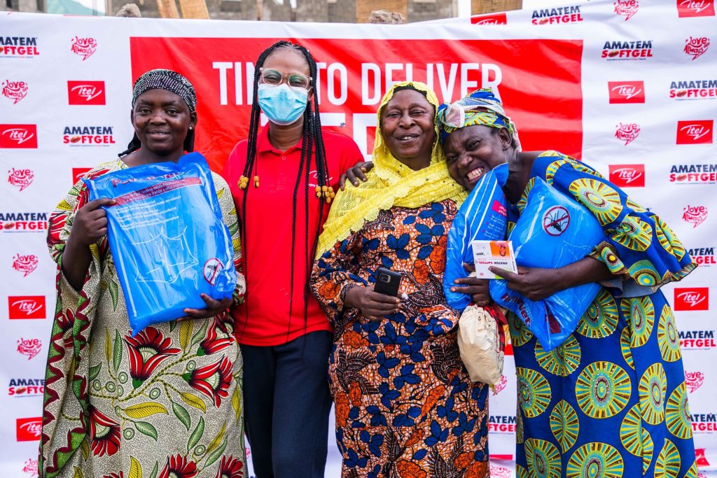 itel and Amatem Softgel Distribute Relief Materials for World Malaria Day 2023