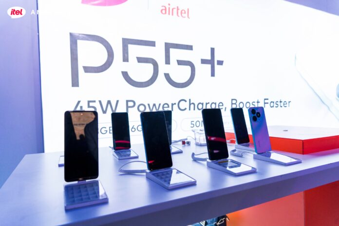itel P55 5G smartphone
