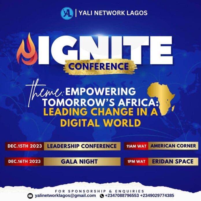 YALI Network Lagos IGNITE Conference 2023 set to kick off